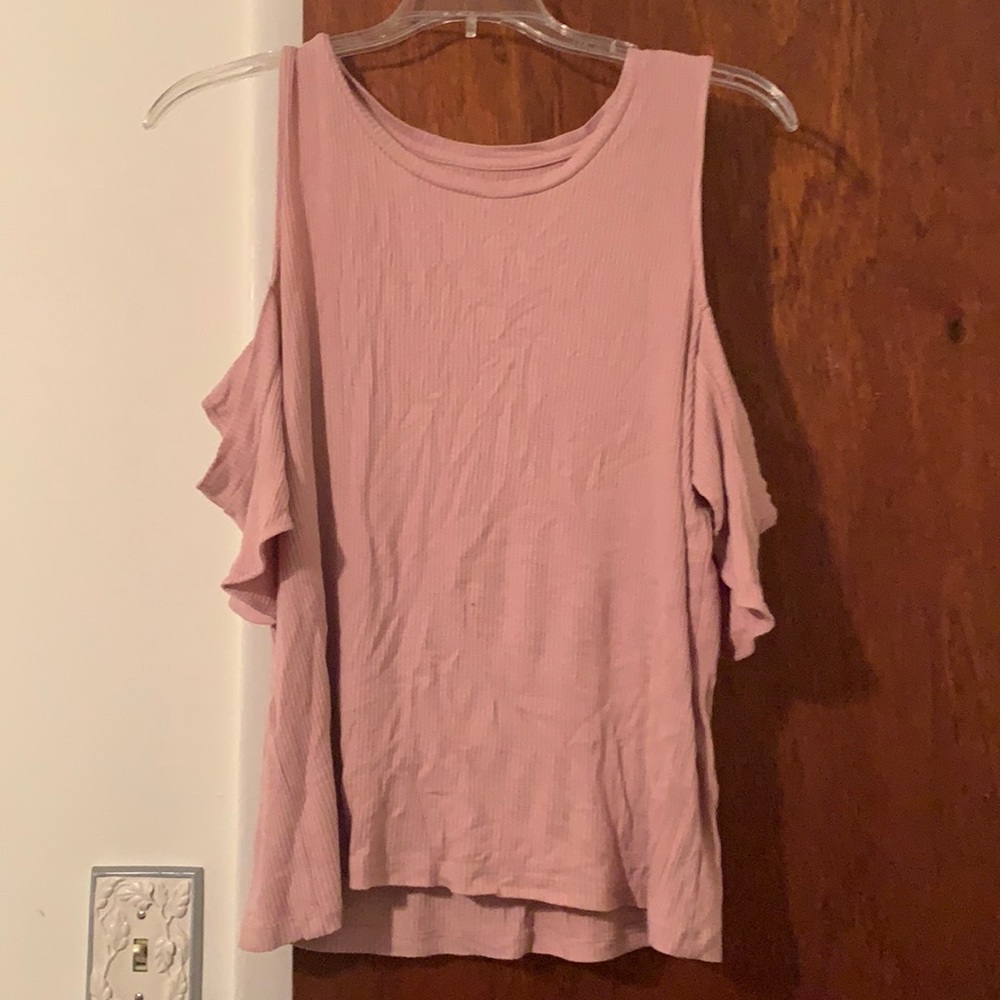 Cut out shoulder top
